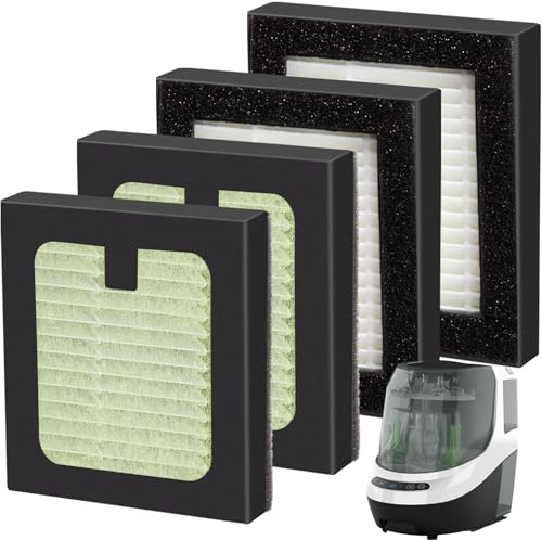 4 Pack Advanced HEPA Filter Replacement for Baby Brezza and Baby Brezza Bottle Washer Pro