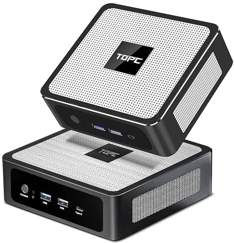 HAICOTECH Mini-Computer, 13. Gen Core i9-13900H (14C/20T, bis zu 5,4 GHz) Mini-PC, 4K-Dreifachbildschirm/Dual-LAN/6*USB/WiFi6E/BT5.3, Barebone ohne RAM und SSD