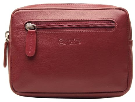 Esquire Gürteltasche Duo 59 Belt Bag Red weinrot