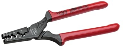 NWS 143-62-160 - Alicate prensa terminales capacidad 0,34-2,5mm2 Largo 160 mm