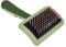 Safari Pet Products DSFW421R Rubber Dog Curry Brush, Assorted Colors