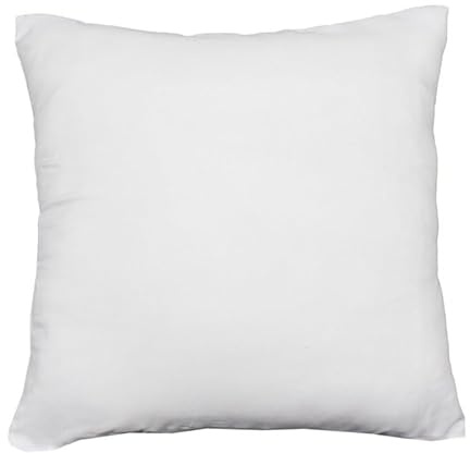 Kissenfüllung Polyester Füllkissen weiß Innenkissen für Dekokissen weiches Kopfkissen Sofakissen Inlett waschbares Innenkissen Couchkissen (80x80cm)