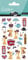 Maildor 560381C Packung mit Stickers Cooky 3D (1 Bogen, 7,5 x 12 cm, ideal zum Dekorieren, Sammeln oder Verschenken, London) 1 Pack