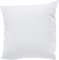 Erwin Müller Kissenbezug, Kuschelkissenbezug, Kissenhülle Seersucker Uni Serie Rosenheim weiß Größe 40x40 cm - pflegeleicht, bügelfrei, mit Reißverschluss