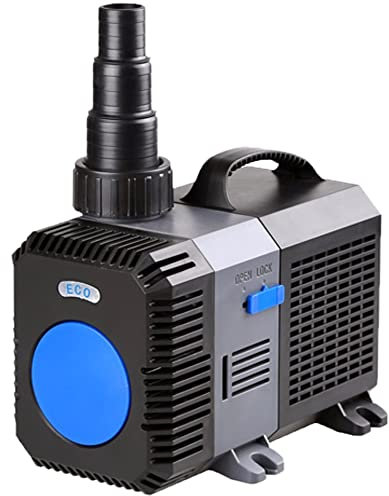 ECO CTP-7000 - pompa di risalita ad immersione regolabile 7000 L/h a risparmio energetico per acquari e laghetti