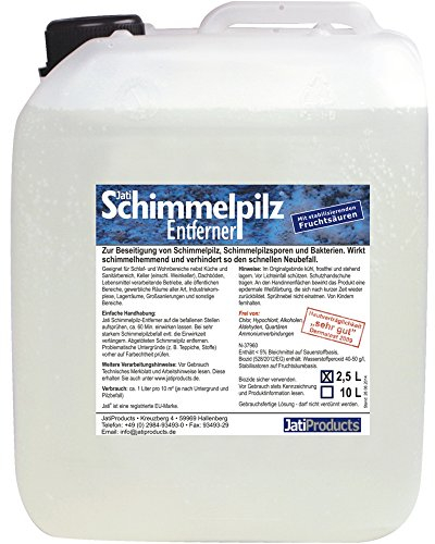 Schimmelentferner Profi Anti Schimmel Spray Schimmelvernichter 2,5 Liter