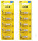 LiCB - 10 batterie alcaline da 27 A, 12 V: V27A, LR27A, MN27, ,A27