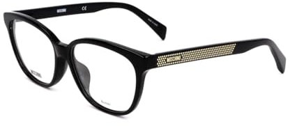 Moschino Brillengestelle Mos527/F-807-53 Damen Monturas de Gafas, Negro (Schwarz), 53.0 para Mujer