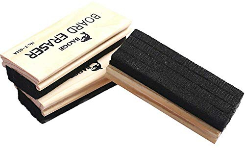Filzradierer Kreidetafel-Wollradierer Staubwedel für Kreide und trocken abwischbare Tafel-Reinigung