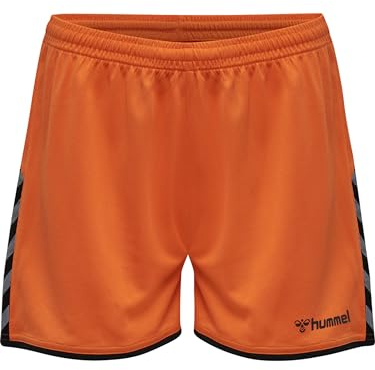 Hummel Damen Hmlauthentic Poly Woman Shorts, Tangerine, L EU