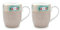 Pip Studio 2er Tassen-Set klein Blushing Birds | Khaki - 145 ml