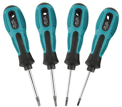 Destornillador triangular, juego de 4 destornilladores triangulares con herramienta manual multifuncional magnética