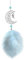 Auto Traumfänger Mini, Asudaro Auto Rückspiegel Anhänger Traumfänger Feder Dreamcatcher Handgemachte Anhänger Auto Spiegel Anhänger OrnamentAutospiegel Anhänger Deko Autozubehör,Blau