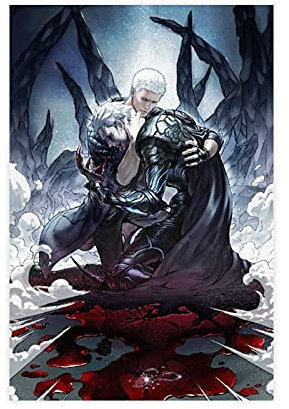 Gaming-Poster Dmc 52, Leinwand-Poster, Wandkunst, Dekordruck, Gemälde für Wohnzimmer, Schlafzimmer, Dekoration, 40 x 60 cm, ohne Rahmen: