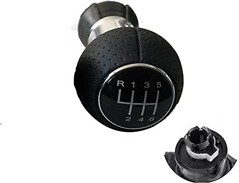 Pomo de cambio de coche de 5 6 velocidades 12mm apto para Audi A3 8L S3 2000 2001 2002 2003 palanca de cambio manual de coche accesorios-6_speed_R-6