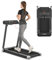 COSTWAY Laufband klappbar, Elektrisches Walking Pad Zuhause | 0,75 HP Elektromotor | 3 Modi & 12 Programme | LED Display | Geschwindigkeit 0-12 km/h | App-kontrolliert | Bluetooth-Lautsprecher