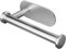 Ahyanz Toilet Roll Holder Wall Mounted 3M self adhesive, Contemporary Design SUS 304 Stainless Steel Brushed Chrome Silver Toilet Paper Holder Rustproof Waterproof for Bathroom & Kitchen - No Drilling