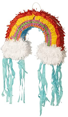 Smiffys Regenbogen-Piñata, mehrfarbig, 36x28cm