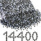Beadsland Diamantes de imitación hotfix a granel,14400 piezas de pedrería grises hotfix para manualidades,ropa,decoración DIY,Antracita,SS10,2.7-2.9mm