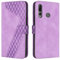 YIRRANZD Custodia per Huawei P Smart Z, Cover a Libro in Pelle PU con Slot Cart e Silicone TPU Bumper, Flip Caso Portafoglio Cover per Huawei P Smart Z (Viola)