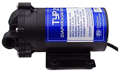 Wasserfiltersysteme RO 24V 5. 0GPD Water Booster Pumpe 250 0NH. Erhöhen Sie den Umkreis von Osmose-Wassersystem-Druck