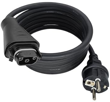 BC-05 Buchse zu Schuko Stecker Anschlusskabel, BC-05 AC Kabel 2M/3M/5M/10M,BC-05 Anschlussleitung zum AC-Anschluss für Serie HMS-Mikro-Wechselrichter (5M)