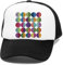 Bunte Grunge Kreise Auf Schwarz Baseball-Kopfkappe Für Kinder, Unisex, Snapback