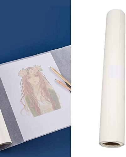 Musterpapierrolle für Schneiderarbeiten, Weißes, Hochtransparentes Musterpapier, Skizzenwerkzeug Zur Tintenabsorption Zum Nähen, Schneidern, Skizzen, Entwürfe ()
