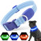 PZRLit LED Hundehalsband – Leuchthalsband Hund Verstellbar, Reflektierendes & Wasserdichtes Hundehalsband, USB Aufladbares Sicherheitshalsband für Kleine Mittel Große Hunde, Halsbänder