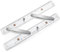 Saysurey Parallel-Lineal mit klaren Skalen, 30,5 cm, Parallel-Lineal mit gebürsteten Aluminiumarmen, nautische Diagramme, Navigationswerkzeuge für Boot, Schiff, Navigation, Zeichnung