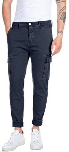 Replay Herren Jaan Jeans, 010 Blue, 31 W/32 L