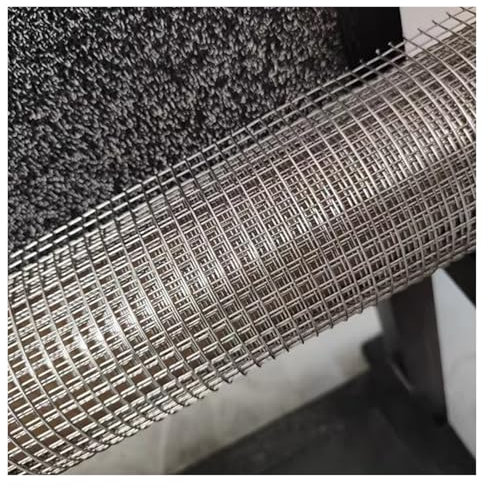 DTVEW Rollo Malla de Acero Inoxidable, Cercado de Alambre de Gallinero Malla de Alambre, 1cm/0.6mm Rejilla Metálica para Jardín Red Decorativa DIY(0.7x22m)