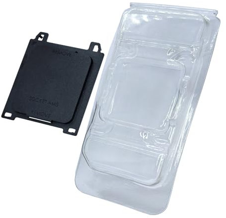 5 x AM5 Mainboard-CPU-Sockel-Schutzabdeckungen + 5 x CPU verdickte Kunststoff-Klappschalen für AMD AM5/AM4/AM3/AM2/AM1/FM2/FM1
