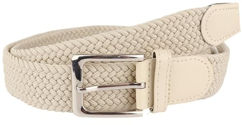 MIRROSI® Flechtgürtel Elastischer Stoffgürtel Flechtgürtel für Damen und Herren (3,5CM Breit, Super Weich) Geflochtener Stretchgürtel UNISEX