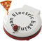 OZPPM Macchina per pizza da banco 4 in 1, forno portatile per pizza, teglia elettrica da 1000 W, macchina per pizza da 20 cm, riscaldamento su entrambi i lati, fritta/cotta/saltata