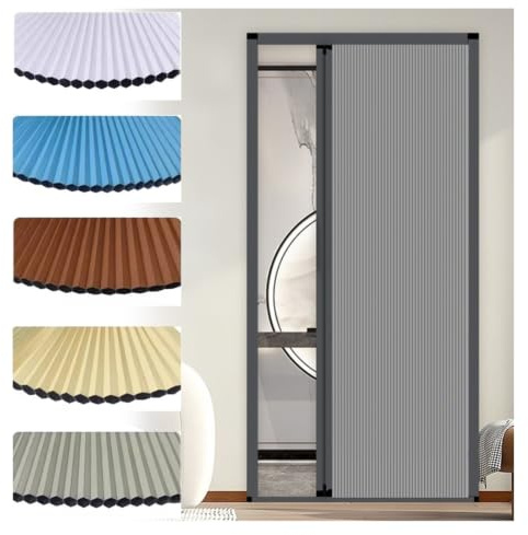 Porte Accordéon Interieur Sur Mesure Avec Cadre/serrure, Hauteur 80 100 120 180 193 195 202 205 210 220 Cm, Portes Pliantes D'intérieur Pour Cuisine/Salon Ou Balcon