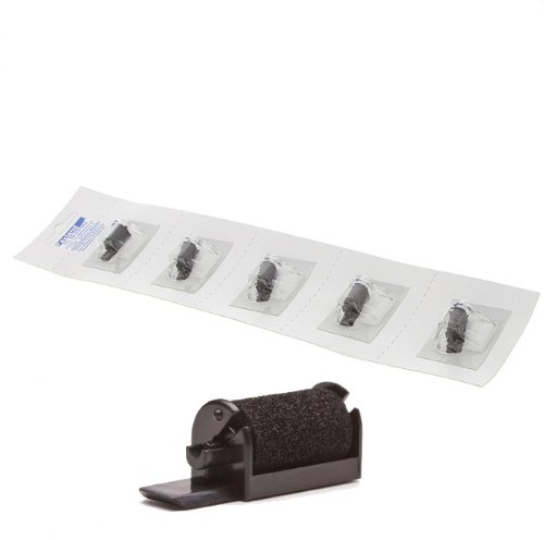 5X Farbrollen für Ibico 1211 X - Farbwalzen kompatibel für 1211X