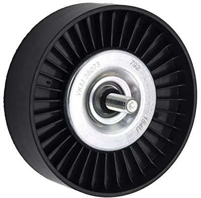 SKF V-Ribbed Belt Idler/Guide Pulley With Mounting Hardware VKM 38073 Top Left Position Height 97 mm Length 95 mm Width 64 mm - OE Quality