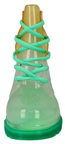 Spot On - Stivali Colori Trasparenti - Bambini (31 EU) (Arancione/Verde)
