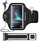 JEMACHE Gym Running Workouts Armband for Samsung Galaxy S10/S9/S8 with Card Holder (Black)