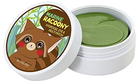 Secret Key, Marine Racoony Hydrogel Eye & Multipatch, 60 Patches