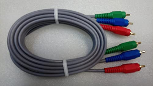 Panasonic Professional Component (RGB) connecting Ribbon Cable for HiFi, TV, Video, Bluray, Broadcast 1.5M, Gold Plugged, Oxygen Free
