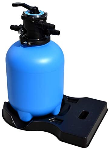 Well Solutions Filterkessel 300 mm Durchmesser | Poolfilter mit Top Mount 6-Wege-Ventil | Filterbehälter Made in Germany