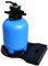 Well Solutions Filterkessel 300 mm Durchmesser | Poolfilter mit Top Mount 6-Wege-Ventil | Filterbehälter Made in Germany
