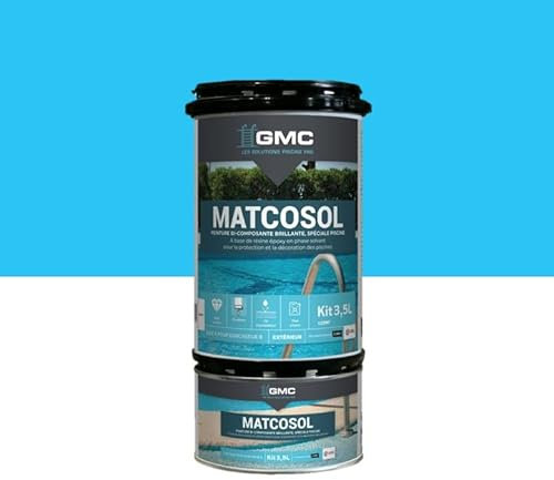 comus Peinture Piscine MATCOSOL Bleu 3,5L 28m2