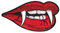 Devil Lips Vampire Lips Iron On Patch Sew On Patch Embroidered Patch/Badge for Clothes Shirts Jeans etc