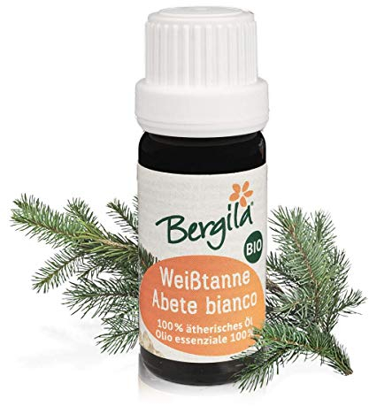 Bergila Ätherisches Öl Weißtanne (abies alba) Bio, 10 ml - aus 100% natürlichen, biologischen Rohstoffen - kontrollierte und zertifizierte Qualität aus Südtirol