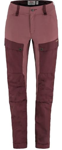 Fjällräven Damen Keb Curved Reg Hose, Port/Mesa Purple, 38