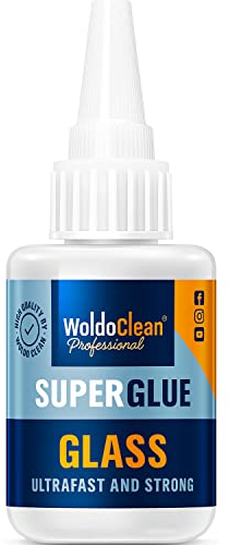 Superglue for Glass 25g waterproof and heat-resistant - easy to use and durable clear glue