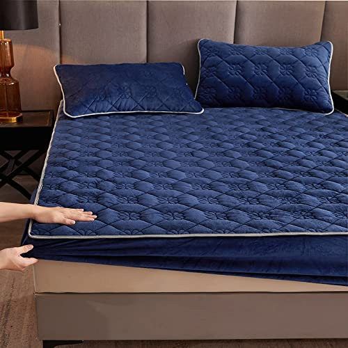 JIANINGHOME Matratzenschoner Matratzentopper Atmungsaktive Memory Foam Mikrofaser Matratzenauflage Superweich Matratzen Topper Tiefe Tasche,180x220+25cm